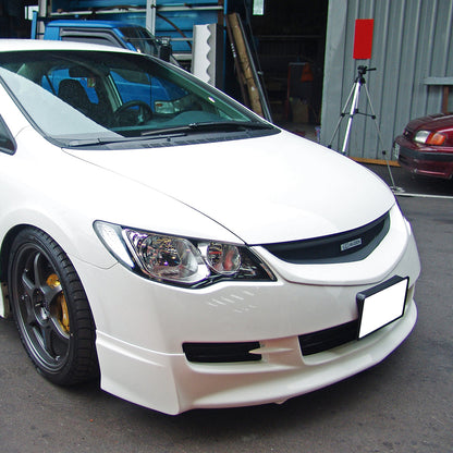 MU Style Front Lip For 2006-2008 Honda Civic (JDM Spec 4Dr Sedan)