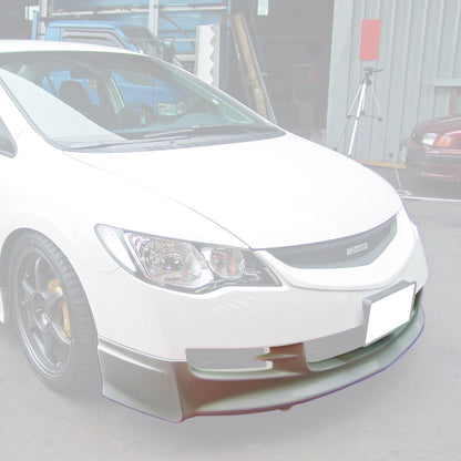MU Style Front Lip For 2006-2008 Acura CSX 4Dr Sedan (Canadian Model)
