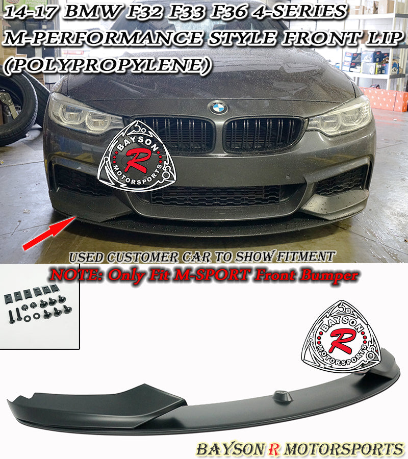 MP Style Front Lip For 2014-2020 BMW 4-Series (F32/F33/F36)