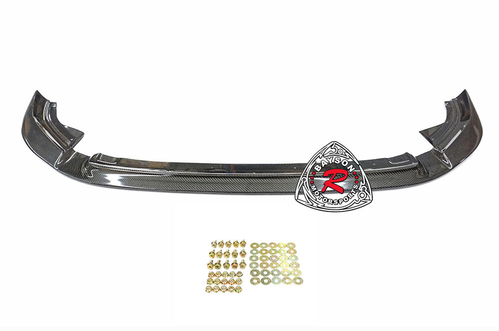 RIE Style Front Lip (Carbon Fiber) For 2015-2017 Volkswagen Golf-R MK7 (R Model Only)