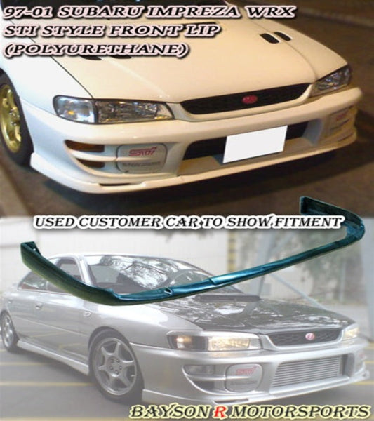 ST Style Front Lip For 1999-2001 Subaru Impreza (2.5RS)