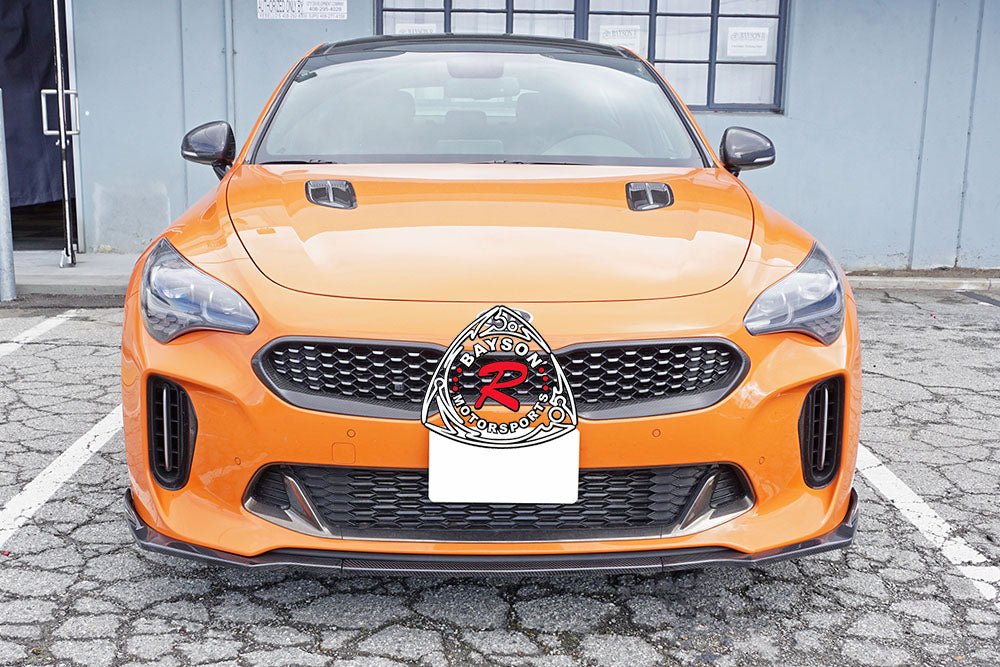 CK Style Front Lip (Carbon Fiber) For 2018-2022 KIA Stinger GT