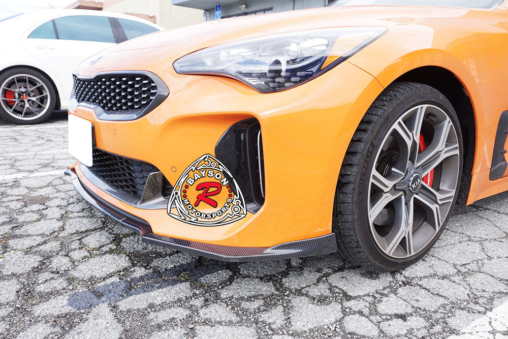 CK Style Front Lip (Carbon Fiber) For 2018-2022 KIA Stinger GT