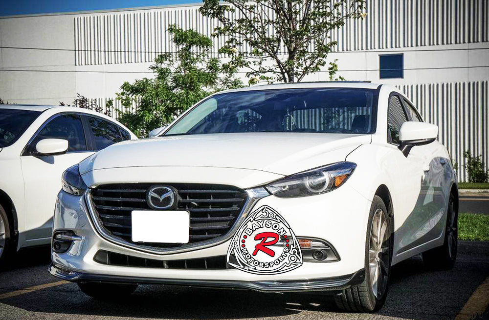 MS Style Front Lip For 2017-2018 Mazda-3