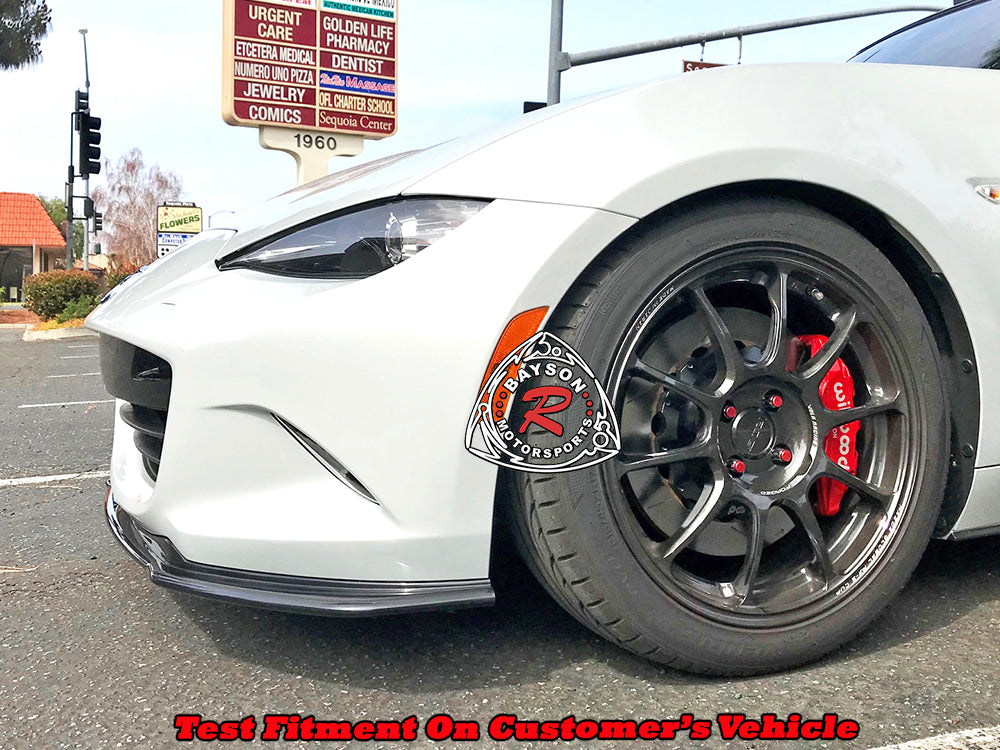 MP Style Front Lip For 2016-2024 Mazda Miata (Non-Club Model)