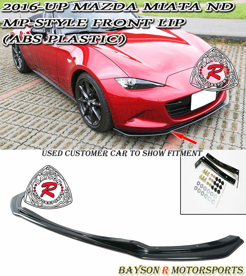 MP Style Front Lip For 2016-2024 Mazda Miata (Non-Club Model)