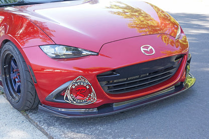 B Style Front Lip (Carbon Fiber) For 2016-2024 Mazda Miata (Non-Club Model)