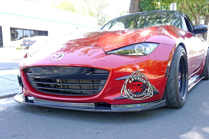 B Style Front Lip (Carbon Fiber) For 2016-2024 Mazda Miata (Non-Club Model)