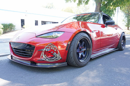 B Style Front Lip (Carbon Fiber) For 2016-2024 Mazda Miata (Non-Club Model)