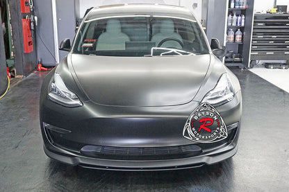 Art Style Front Lip For 2017-2022 Tesla Model-3