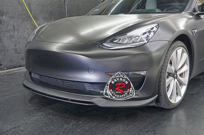 Art Style Front Lip For 2017-2022 Tesla Model-3