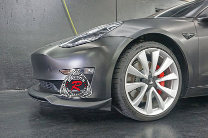 Art Style Front Lip For 2017-2022 Tesla Model-3