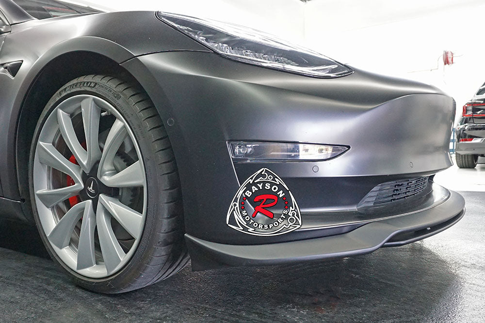 Art Style Front Lip For 2017-2022 Tesla Model-3