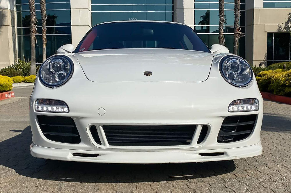 Aero Style Front Lip For 2009-2012 Porsche 911 Carrera with Aerokit Package / GTS / Speedster (997.2)