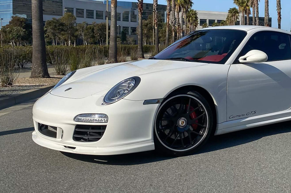 Aero Style Front Lip For 2009-2012 Porsche 911 Carrera with Aerokit Package / GTS / Speedster (997.2)