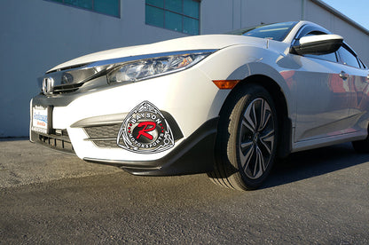 Mod Style Front Splitters For 2016-2018 Honda Civic (2Dr Coupe/4Dr Sedan)