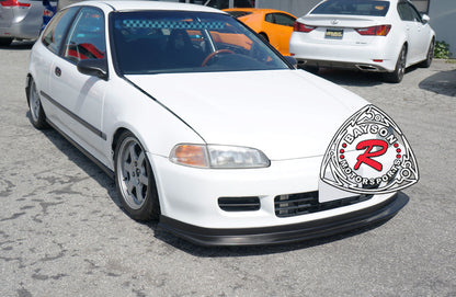 GV Style Front Lip For 1992-1995 Honda Civic (2Dr Coupoe/3Dr Hatchback)