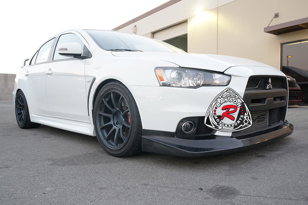 VT-Style Front Lip For 2008-2015 Mitsubishi Evolution-10