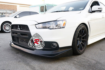 VT-Style Front Lip For 2008-2015 Mitsubishi Evolution-10