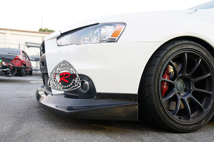 VT-Style Front Lip For 2008-2015 Mitsubishi Evolution-10