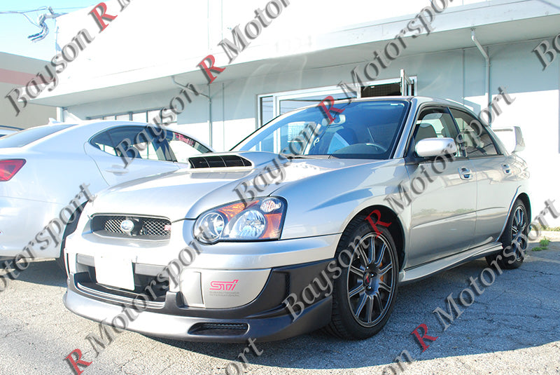 CS1 Style Front Lip For 2004-2005 Subaru Impreza WRX Sti (4Dr Sedan)