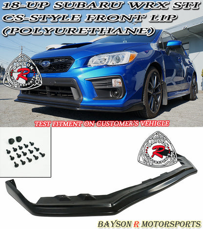 CS Style Front Lip For 2018-2021 Subaru WRX/WRX Sti