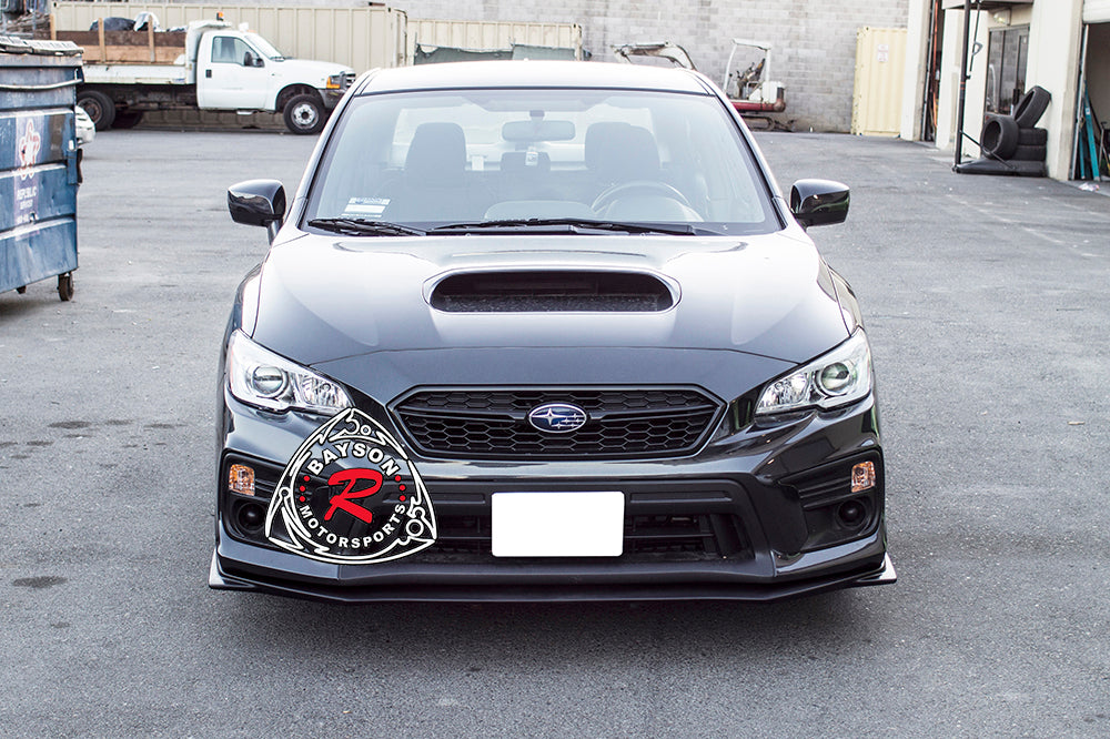 V Style Front Lip For 2018-2021 Subaru WRX/WRX Sti