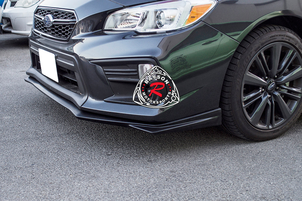 V Style Front Lip For 2018-2021 Subaru WRX/WRX Sti