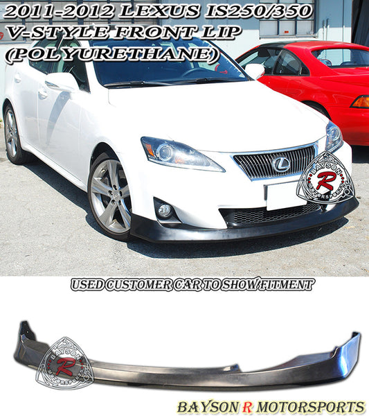 V Style Front Lip For 2011-2013 Lexus IS250/IS350