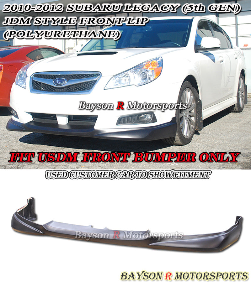 JDM Style Front Lip For 2010-2012 Subaru Legacy