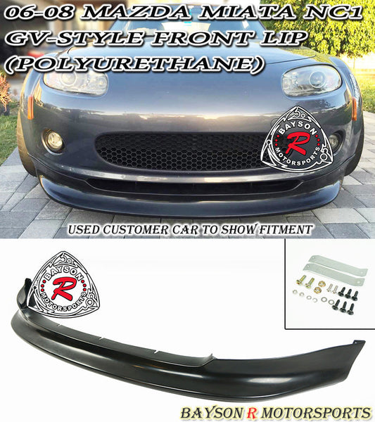 GV Style Front Lip For 2006-2008 Mazda Miata