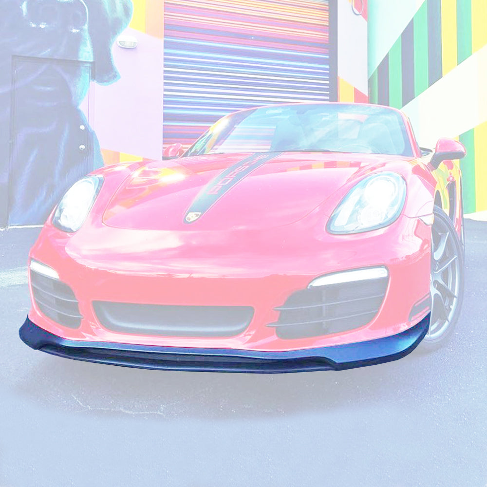 TA Style Front Lip For 2013-2016 Porsche Boxster (981)