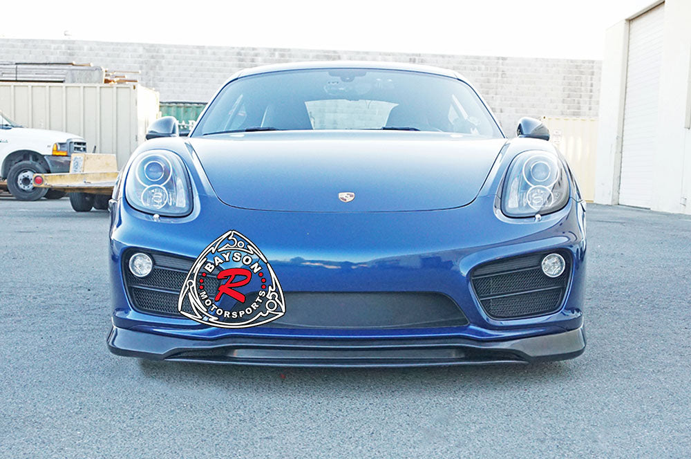 TA Style Front Lip For 2014-2016 Porsche Cayman Base/S (981)