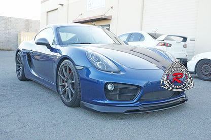 TA Style Front Lip For 2014-2016 Porsche Cayman Base/S (981)