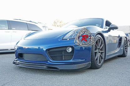 TA Style Front Lip For 2014-2016 Porsche Cayman Base/S (981)
