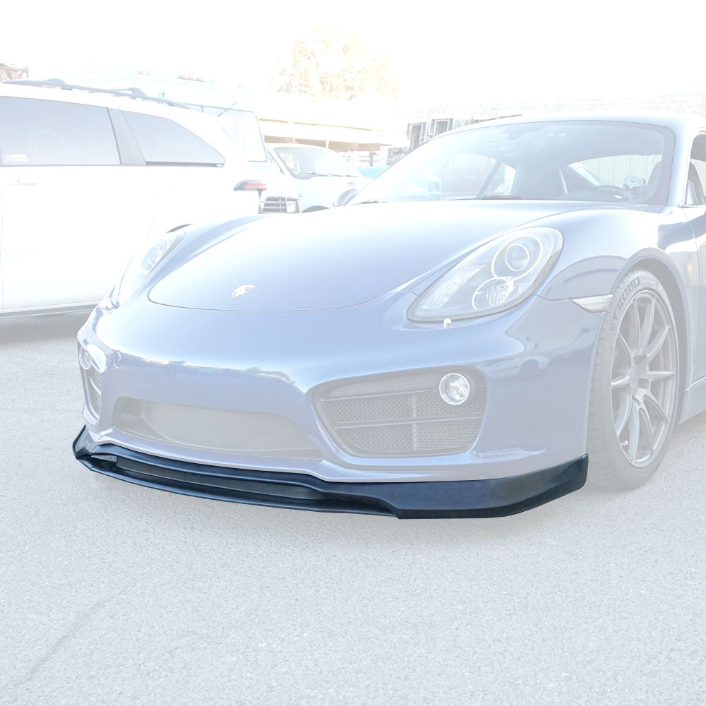 TA Style Front Lip For 2014-2016 Porsche Cayman Base/S (981)