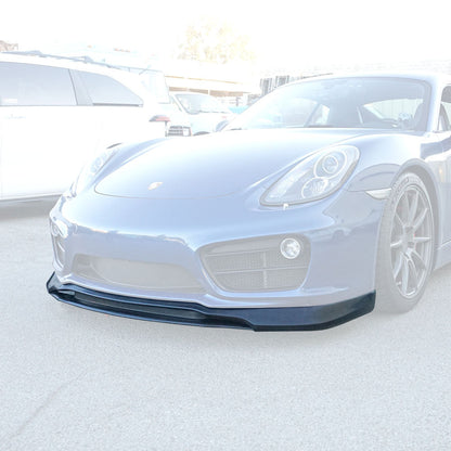 TA Style Front Lip For 2014-2016 Porsche Cayman Base/S (981)