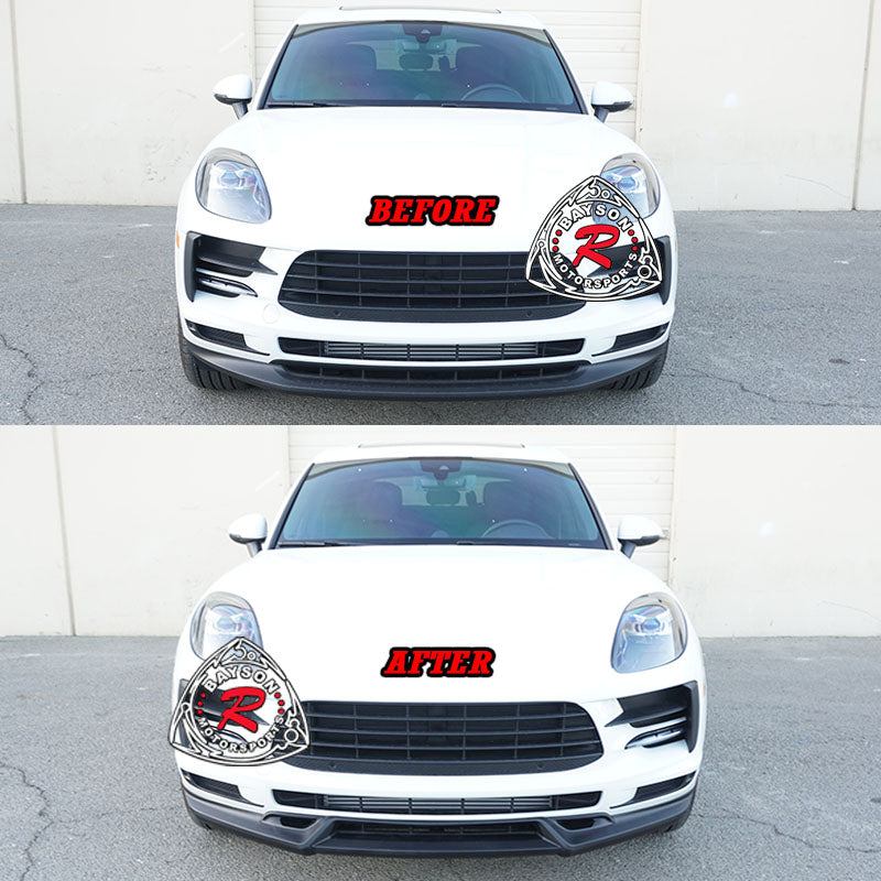 TA Style Front Lip For 2019-2022 Porsche Macan Base/S