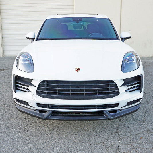TA Style Front Lip For 2019-2022 Porsche Macan Base/S