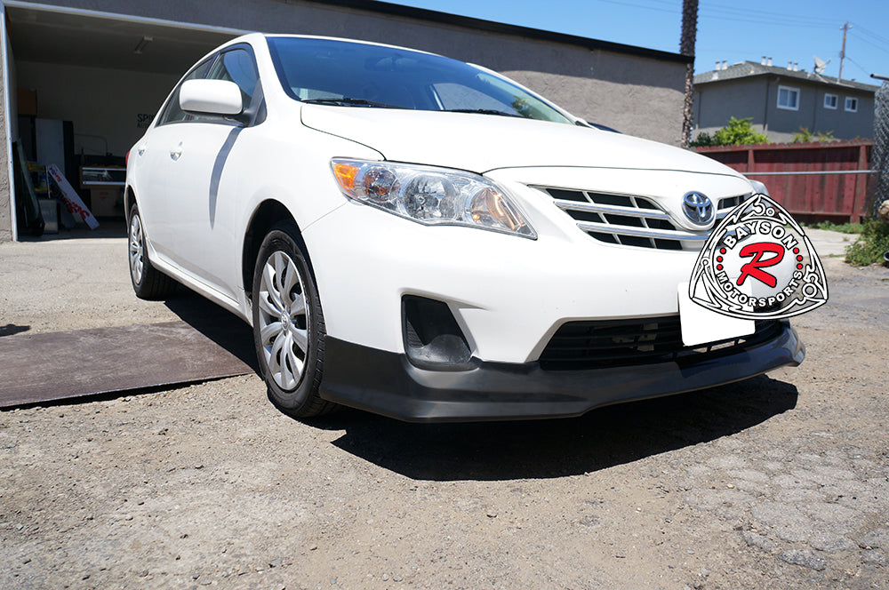 T Style Front Lip For 2011-2013 Toyota Corolla