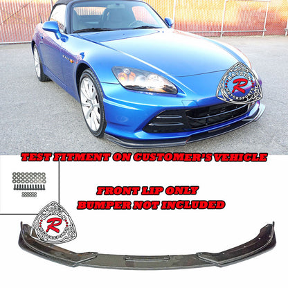 Anniversary Front Lip (Carbon Fiber) For 2000-2009 Honda S2000 20th Anniversary Front Bumper Only