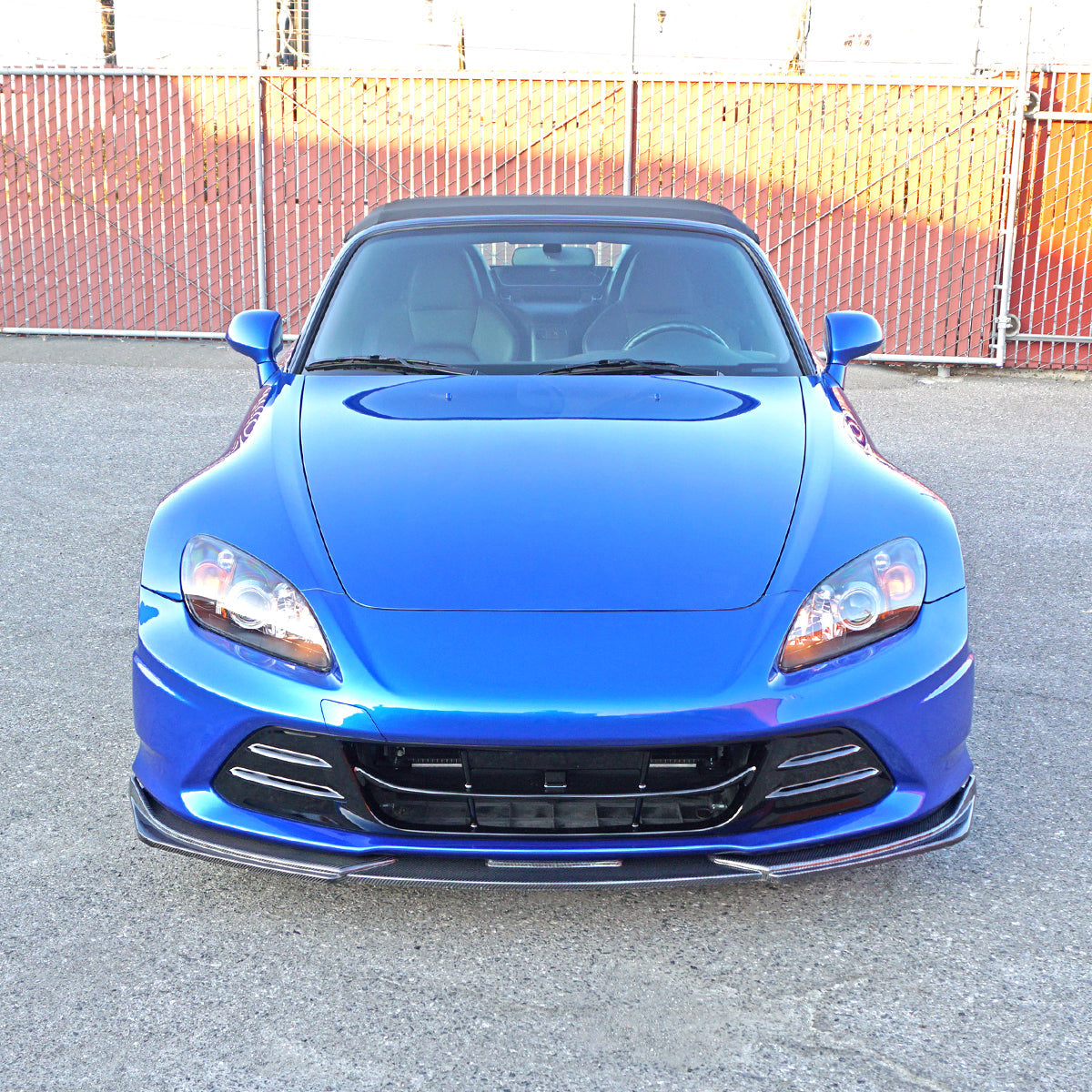Anniversary Front Lip (Carbon Fiber) For 2000-2009 Honda S2000 20th Anniversary Front Bumper Only