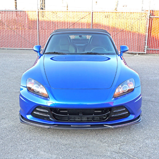 Anniversary Front Lip (Carbon Fiber) For 2000-2009 Honda S2000 20th Anniversary Front Bumper Only