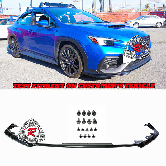 ST Style Front Lip (ABS Plastic) For 2022-2024 Subaru WRX