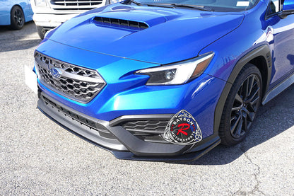 ST Style Front Lip (ABS Plastic) For 2022-2024 Subaru WRX