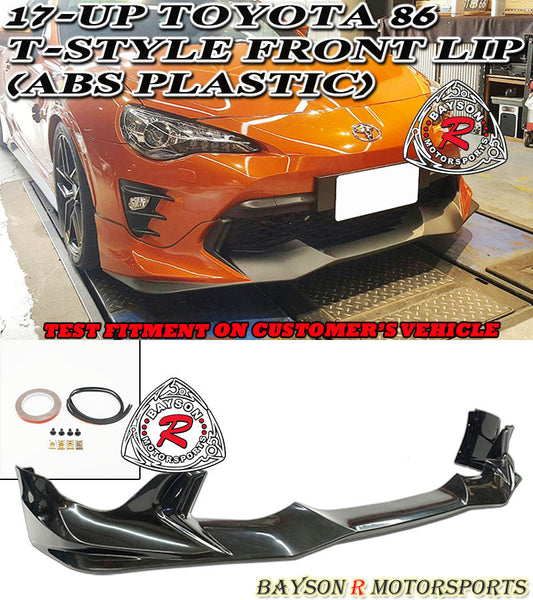 T Style Front Lip For 2017-2021 Toyota 86