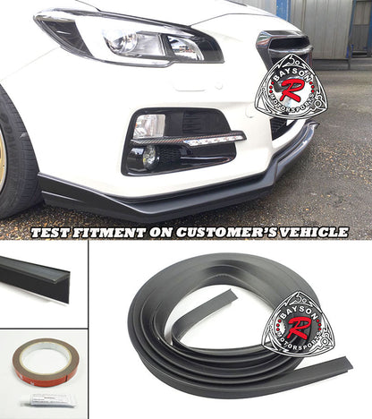 Universal Bumper Lip Protector 265 CM (BLACK)