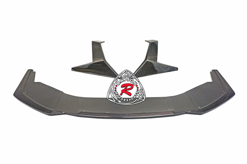 GT Style Front Lip (Carbon Fiber) For 2015-2019 Lamborghini Huracan (LP610-4)