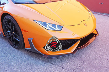 GT Style Front Lip (Carbon Fiber) For 2015-2019 Lamborghini Huracan (LP610-4)