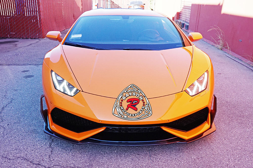 GT Style Front Lip (Carbon Fiber) For 2015-2019 Lamborghini Huracan (LP610-4)